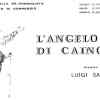 L&rsquo;angelo di Caino (Luigi Santucci). Gruppo Teatrale Mandriolo, 1980.