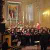 Sabato 5.6.2010. Concerto del coro diocesano di Reggio Emilia in onore del Din, in occasione del 50.mo anniversario della sua ordinazione sacerdotale